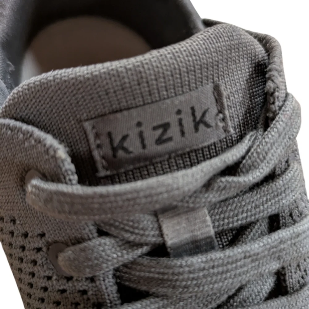 Kizik Lima Graphite Gray Sneakers Wide Unisex Mens 6.5 Womens 8 - Picture 9 of 12